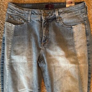 Unique denim design jeans